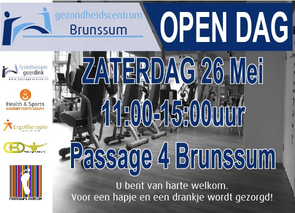 open dag gezondheidscentrum brunssum